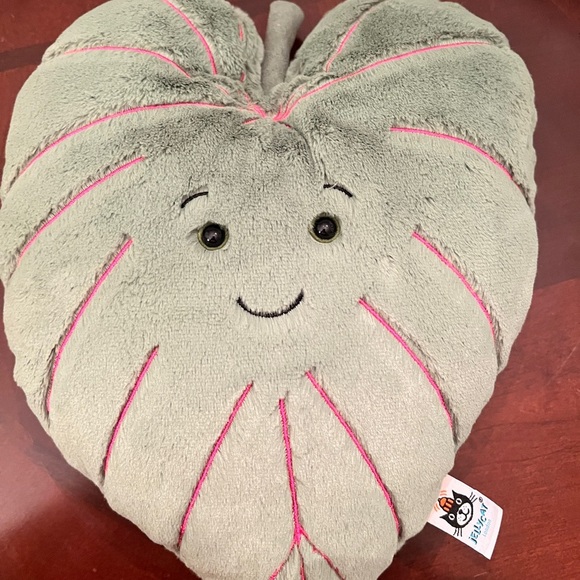 JELLYCAT Pink Angel Leaf Plush Toy RARE SOLD OUT - Picture 5 of 9